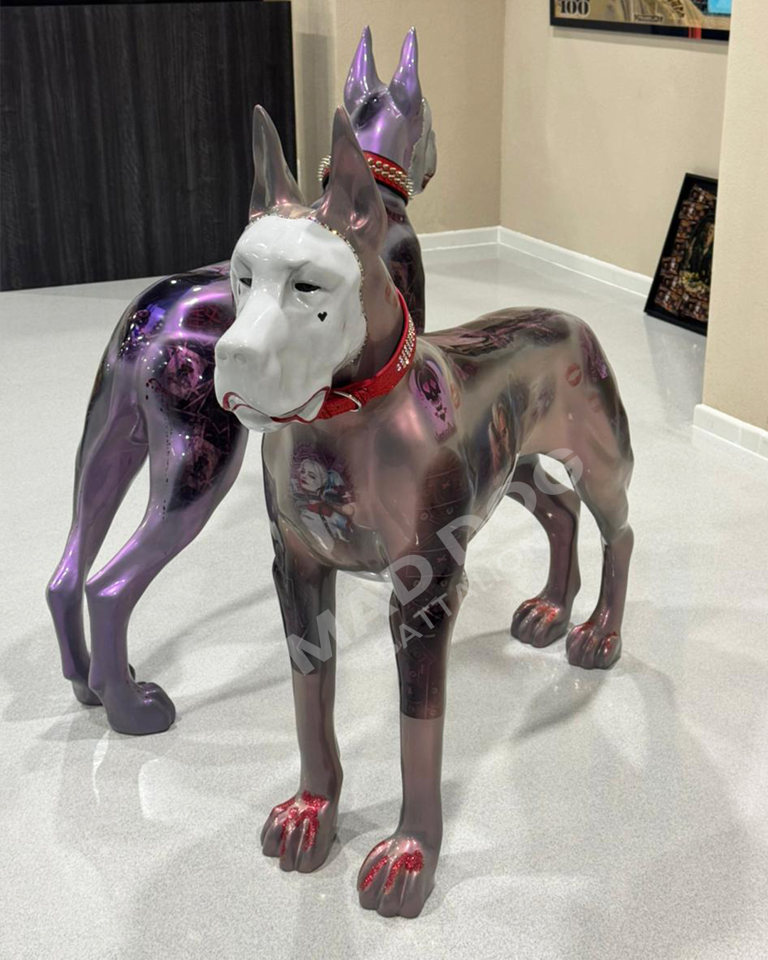 Deense hond Harley Quinn