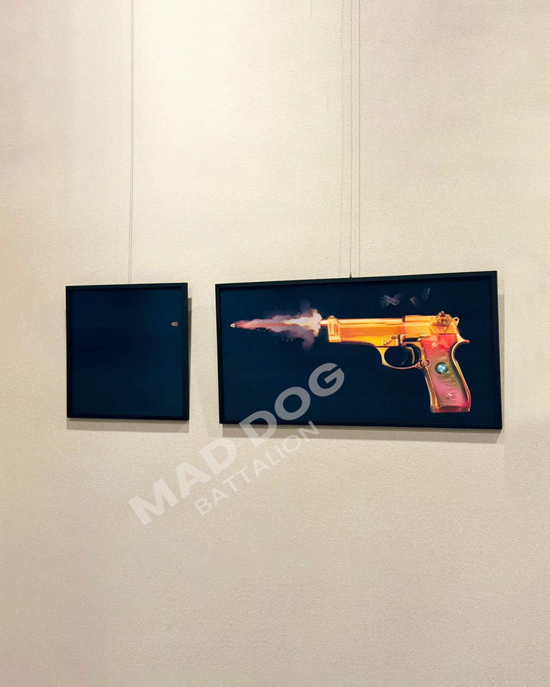 Handgun in Action