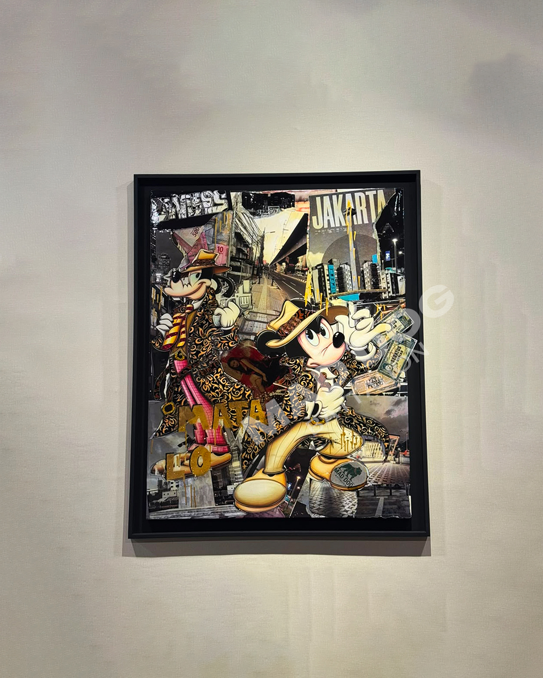 Wall Art Mickey Mouse (Jakarta Edition)