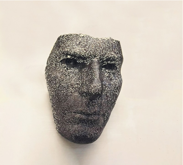 Wall Art Metal Face