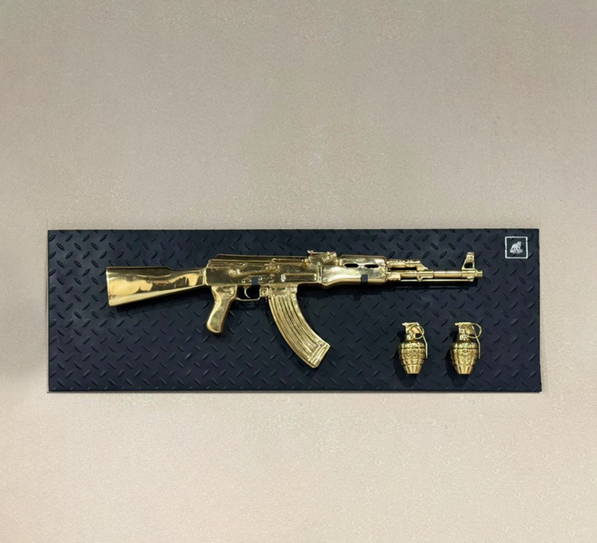 Pensioned Ak47  Black Panel