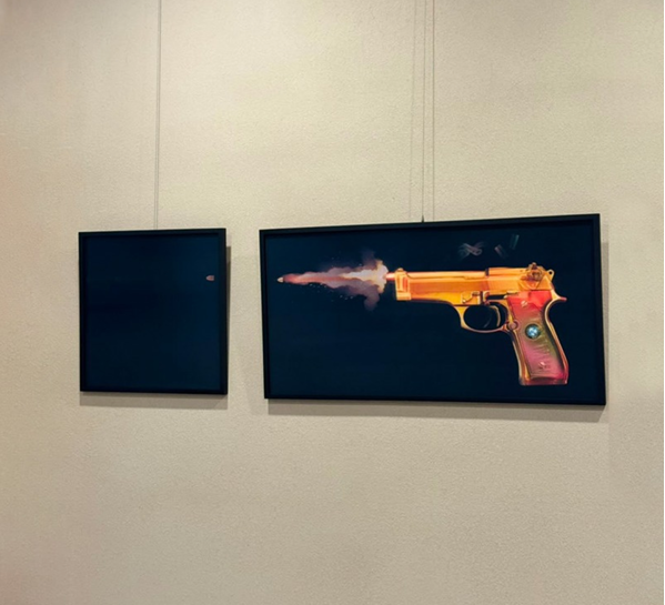 Handgun in Action