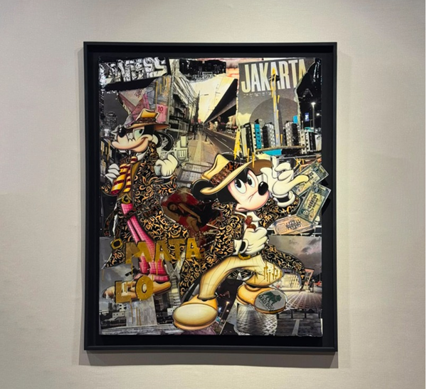 Wall Art Mickey Mouse (Jakarta Edition)