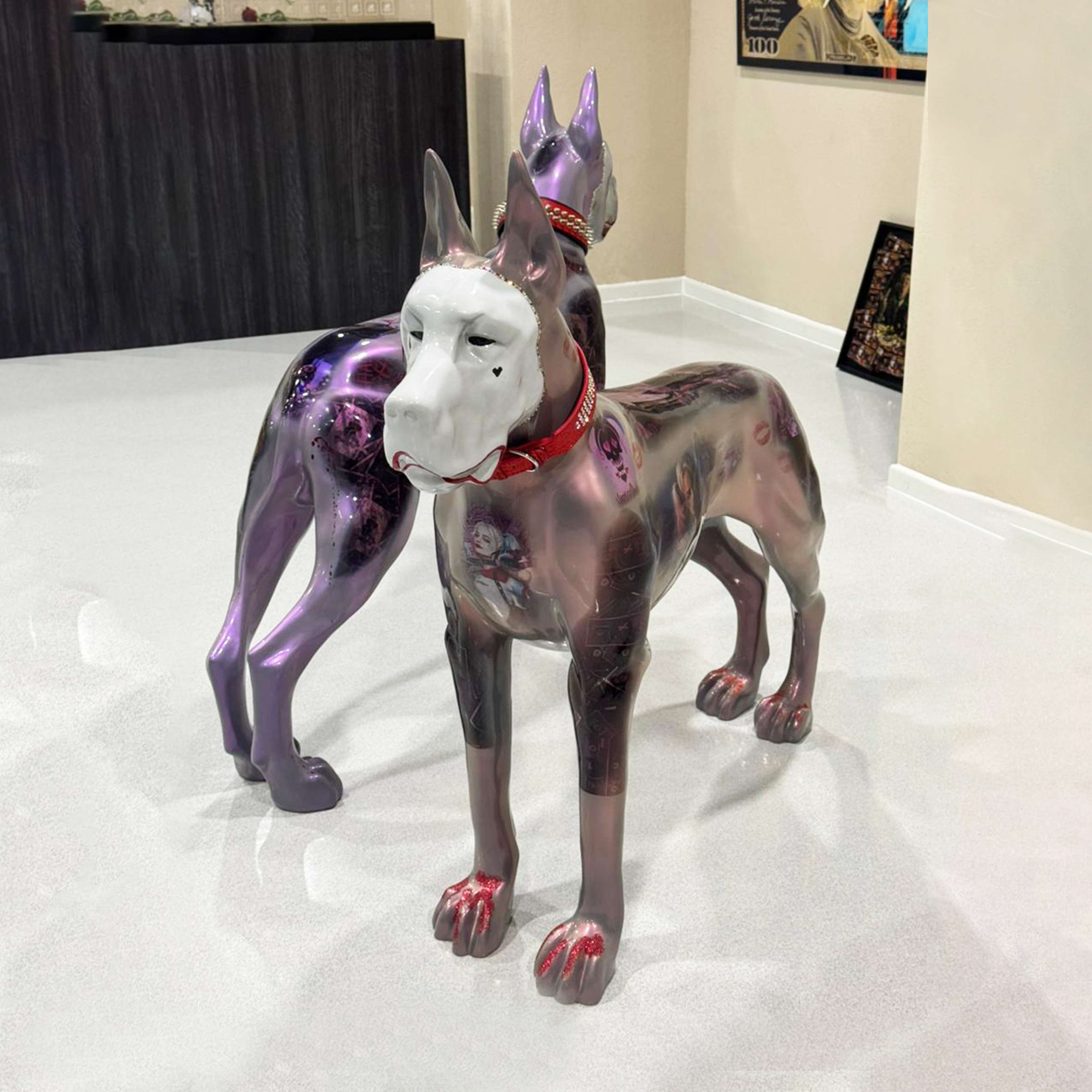 Deense hond Harley Quinn
