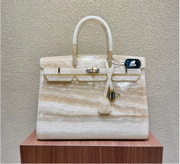 Crystal Onyx Birkin Bag